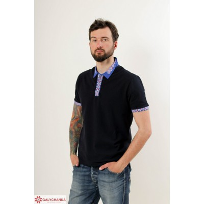 Embroidered t-shirt for men "Leader 3"